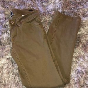 Lucky brand khaki straight leg pants size 25